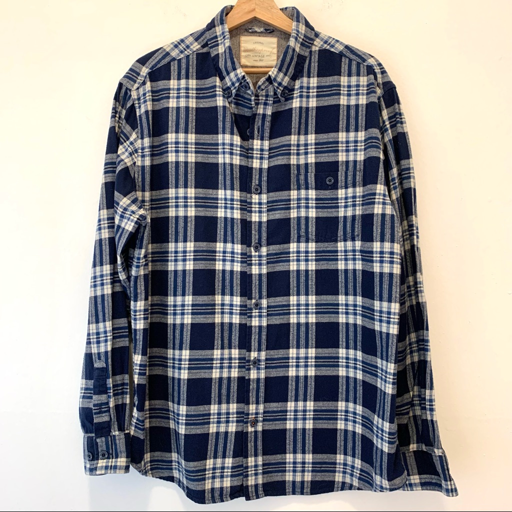 Weatherproof Vintage Mens Plaid Shirt